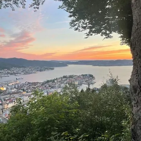 Near The Floibanen, Cable Car Lägenhet Bergen